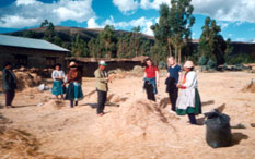 Quechuas in die Nähe von Huancayo