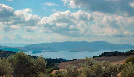 Landschaft und Wetter in Griechenland