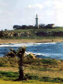 Zypern Beach Leuchtturm