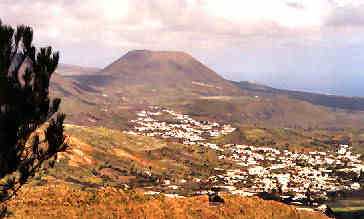 Lanzarote Tipps Blick auf den Vulkan