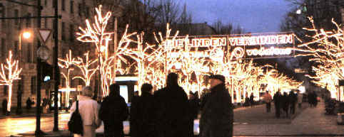 Stadtrundgang Berlin Unter den Linden zur Weihnachtszeit