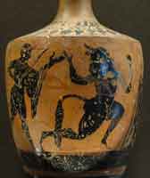 Sehenswürdigkeiten Kreta, Theseus und Minotaurus im Labyrinth